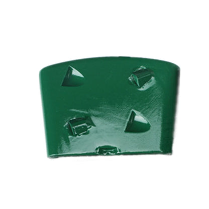 REX Super Type Polycrystalline Diamond  HTC  Quick Lock PCD Segments - Two Quarter Grinding Shoes for Concrete Floor Polishing 9PC