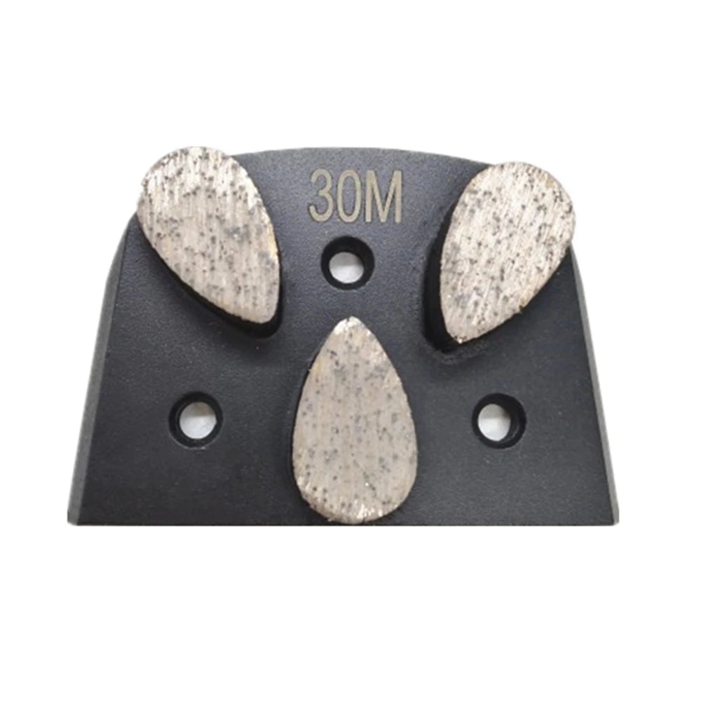 Lavina Flat Insert Floor Grinding Pads Soft Bond   Diamond Disc for Removing Thick Layers of Epoxy From Concrete 9pcs