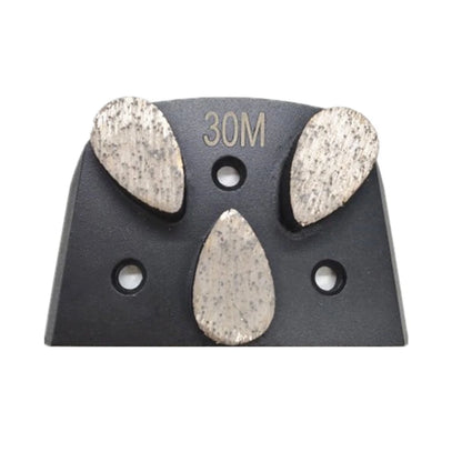 Lavina Flat Insert Floor Grinding Pads Soft Bond   Diamond Disc for Removing Thick Layers of Epoxy From Concrete 9pcs
