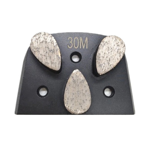 Lavina Flat Insert Floor Grinding Pads Soft Bond   Diamond Disc for Removing Thick Layers of Epoxy From Concrete 9pcs