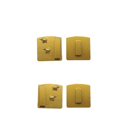 Husqvarna/Scanmaskin PCD grinding shoes The Redi Lock Diamond Grinding Block  PCD Pads with Two Quarter And One Bar Are Perfect For Coating Removal 9 PCS