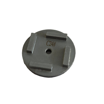 4 Inch Diamond Grinding Segments with  for Concrete Renovation - D100mm Abrasive Disc Floor Shoes - 9PCS