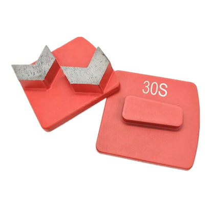 Husqvarna Redi Lock Super Sharp Arrow Segments Hard Bond Grit Floor Disc Redilock Diamond Grinding Pads  Tools For Coarse 12PCS
