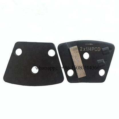 Blastrac Grinder PCD Floor Disc EZ Change Diamond Grinding Shoes  for Removing Concrete Epoxy Resin Glue12PCS