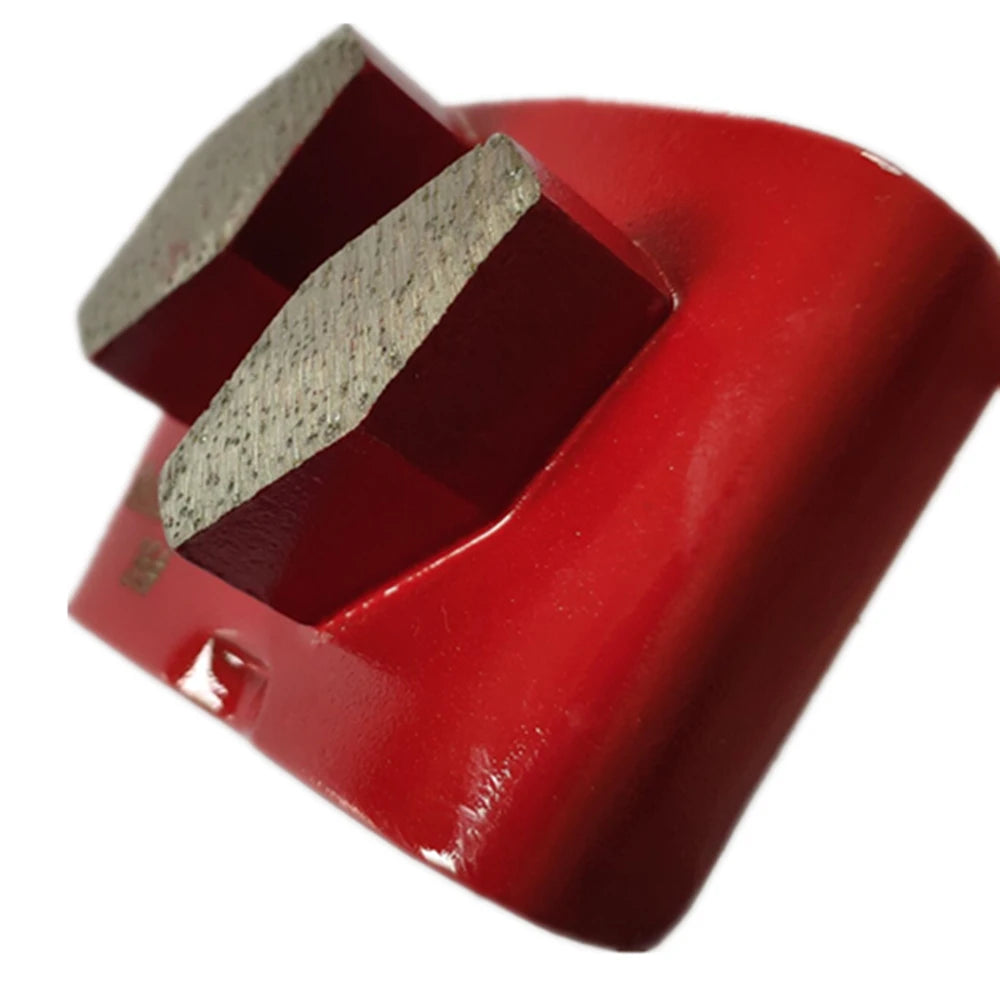 HTC EZ Change Diamond Grinding Pads Hexagonal Segmented Metal Grinding Pads for Concrete Wall Surface Preparation 9PCS