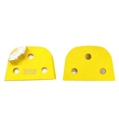 Lavina Quick Lock Metal Scraper Grinding Plate X Series   Diamond Head for Grinding and Polishing Concrete Walls 9pc