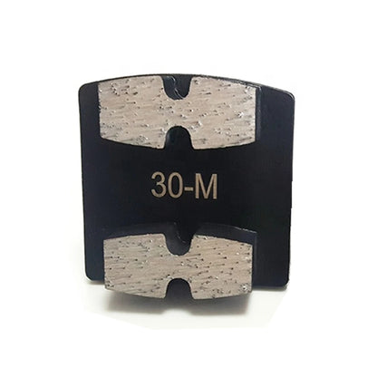 Husqvarna  Redi Lock Diamond Grinding Pads  Redilock Diamond Floor Grinding Shoes with Double Segment Bars for  Machine 9 PCS