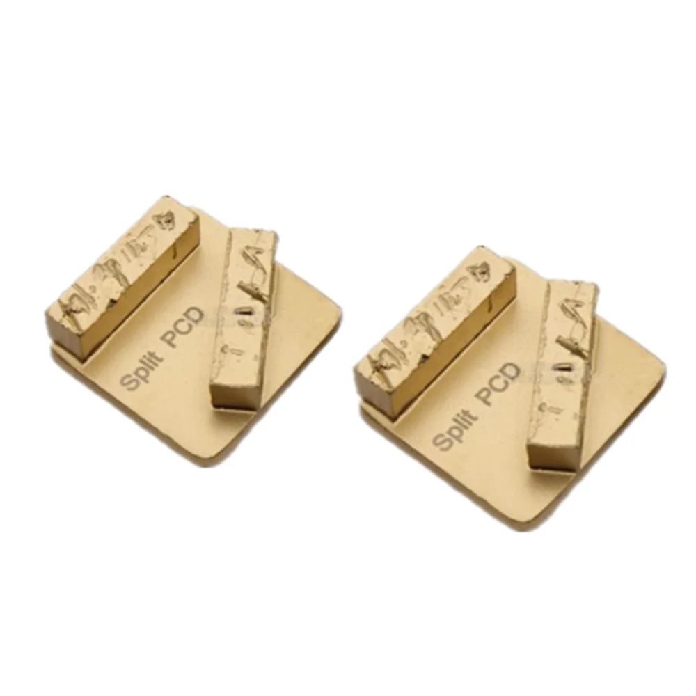 Husqvarna Concrete Coating Removing Redi Lock PCD Diamond Grinding Shoes with Double Split Segments for Coating Removal on  Floor Grinders   9 PCS