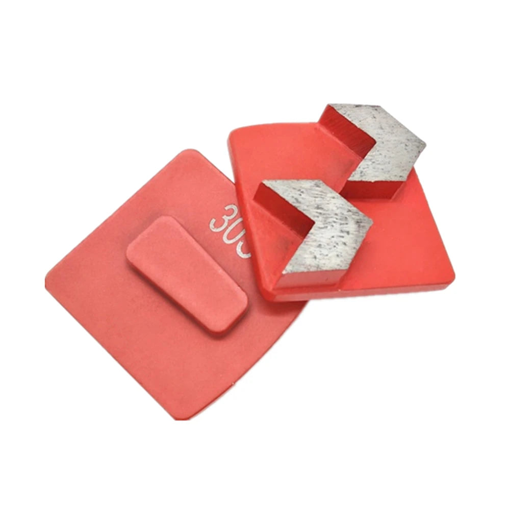 Husqvarna Redi Lock Super Sharp Arrow Segments Hard Bond Grit Floor Disc Redilock Diamond Grinding Pads  Tools For Coarse 12PCS