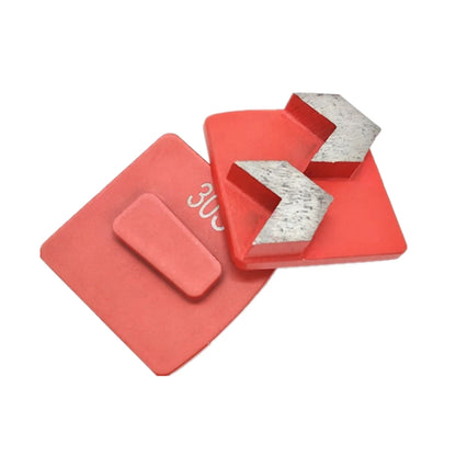 Husqvarna Redi Lock Super Sharp Arrow Segments Hard Bond Grit Floor Disc Redilock Diamond Grinding Pads  Tools For Coarse 12PCS