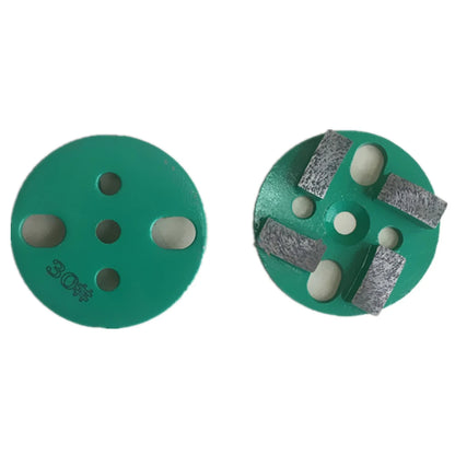 12PCS Extreme Hard Bond Concrete Floor Grinding Disk4 Inch Rough Cup Wheel with 4 Metal Bonded Abrasiv for Heavy-Duty Grindinge