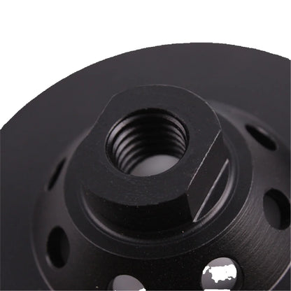 4" Ten Diamond Metal Segments Grinding Disc for Concrete - D100mm Floor Polishing Wheel Pad for Angle Grinder (9PCS)
