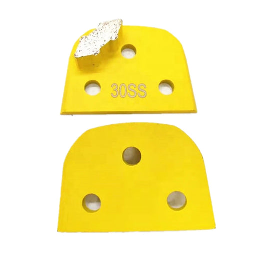 Lavina Quick Lock Metal Scraper Grinding Plate X Series   Diamond Head for Grinding and Polishing Concrete Walls 9pc