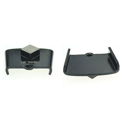 HTC EZ Type Diamond Concrete Floor Pads with Single Square Grinding Segment for Efficient Grinding - 12PCS