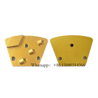 ASL  Blastrac Rhombus Segments Three Quarter PCD Grinding Shoes ASL Floor Polishing Plate Removing Mastic Thicker Epoxy 12PCS