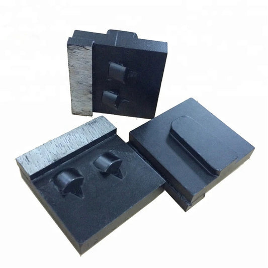 Husqvarna Diamond Grinding Shoes Husqvarna Diamond Grinding Pads  PCD Shoes With Two Quarter And Segment For Epoxy Glue Coating Removing 9PCS