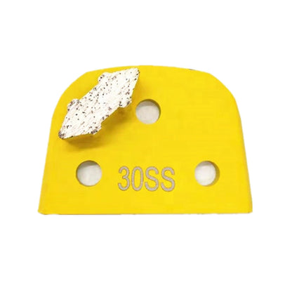 Lavina Quick Lock Metal Scraper Grinding Plate X Series   Diamond Head for Grinding and Polishing Concrete Walls 9pc
