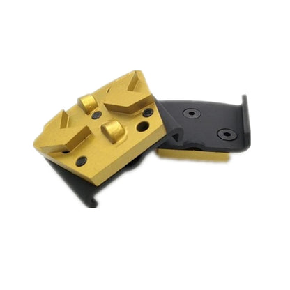 Sharp Arrow Grinding Segments Two Half PCD Insert Milling Cutter Block for  HTC  EZ Type Concrete Floor Diamond Tools - 12PCS