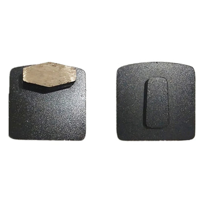 Husqvarna Diamond Grinding Shoes Husqvarna Easy Change Metal Bond Grinding Segments Single Two Bars Plates Concrete Coating Remove Plug For Hsuqvarna 12PCS