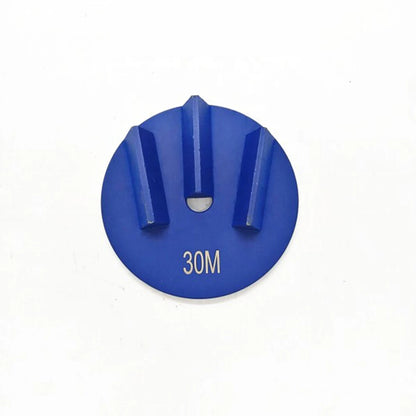 Perfect Floor Polishing with Three Triangle Segmented Diamond Floor Pads  4 Inch Metal Bond Concrete Flooring Edge Grinding 9PC