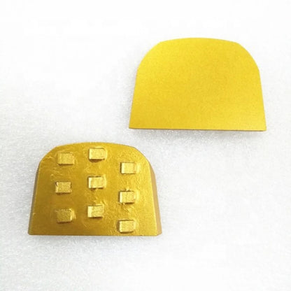 LavinaPcd Concrete Pad Grinding Shoes for Aggressive Concrete Grinding and Coating Remova 9pcs