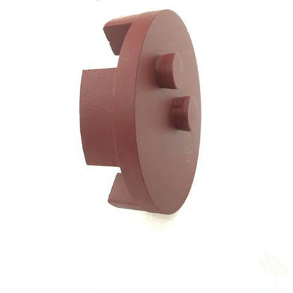 3 Inch Diamond Grinding Disc with Grit 30 Medium Bond Concrete Plates Double Post STI Diamond With Five Curved Segments - 9PCS
