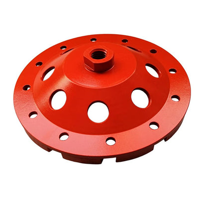 9PCS Diamond Grinding Disc Set for Concrete Floor - 4/5/6/7 Inch Hard Bond  with T Shape Segments and M14 Screw for Angle Grinde