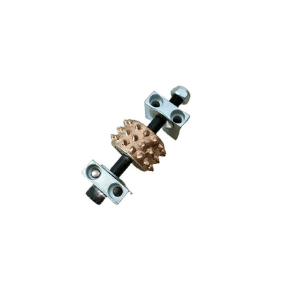 Bush Hammer Roller 45 Grains Abrasive Tools  for Litchi Surface Granite Marble Concrete Power  Accessory 2PCS