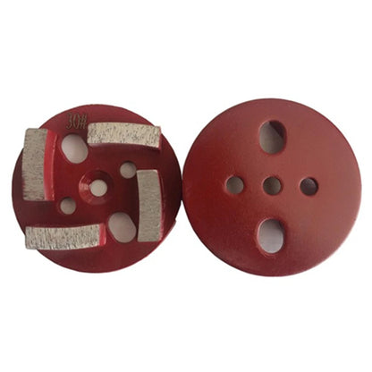 12PCS Rectangle Curved Segments Diamond Grinding Cup Wheel - Floor Polishing Disc for Rough Concrete and Terrazzo