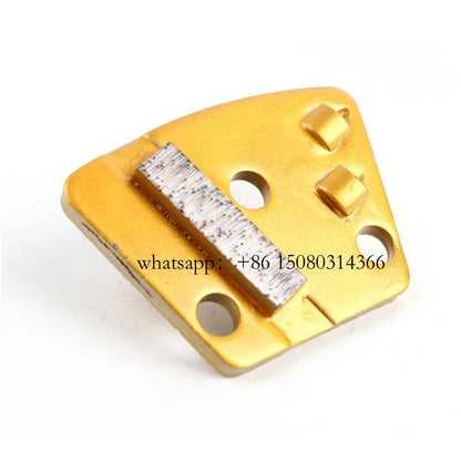 Blastrac Grinder PCD Floor Disc EZ Change Diamond Grinding Shoes  for Removing Concrete Epoxy Resin Glue12PCS