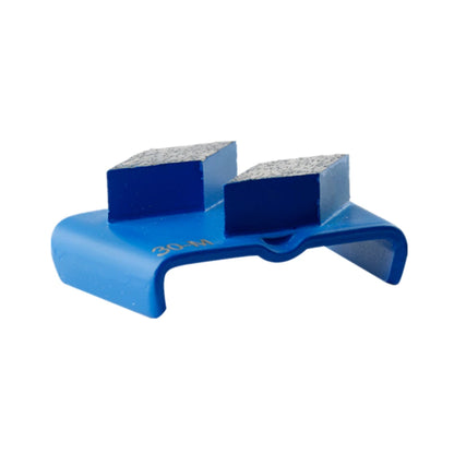 High-Quality Diamond Abrasive Concrete Floor Grinding Blade -HTC  EZ Metal Bond Dry Polishing Pads  Double Rhombus Bars 12PCS