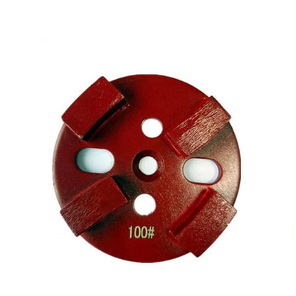 12PCS Extreme Hard Bond Concrete Floor Grinding Disk4 Inch Rough Cup Wheel with 4 Metal Bonded Abrasiv for Heavy-Duty Grindinge