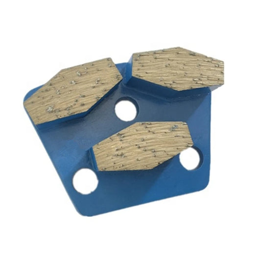 ASL Trapezoid Disc Diamond Pads with 3 segments are ideal for concrete grinding and come in a set of 9 PCS