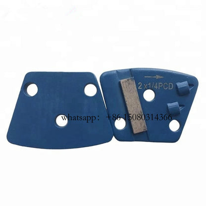 Blastrac Grinder PCD Floor Disc EZ Change Diamond Grinding Shoes  for Removing Concrete Epoxy Resin Glue12PCS