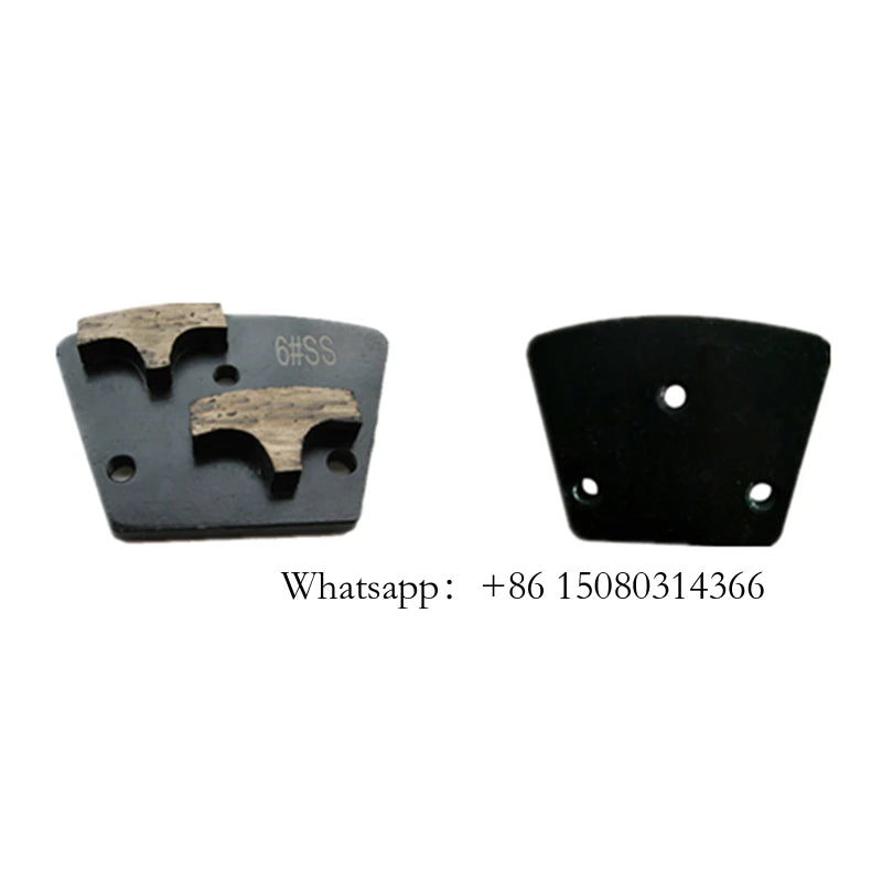 ASL  Keller Diamond Tools Blastrac Rough Metal Grinding Plate ASL Concrete Pads With Double T Shape Segments 12PCS