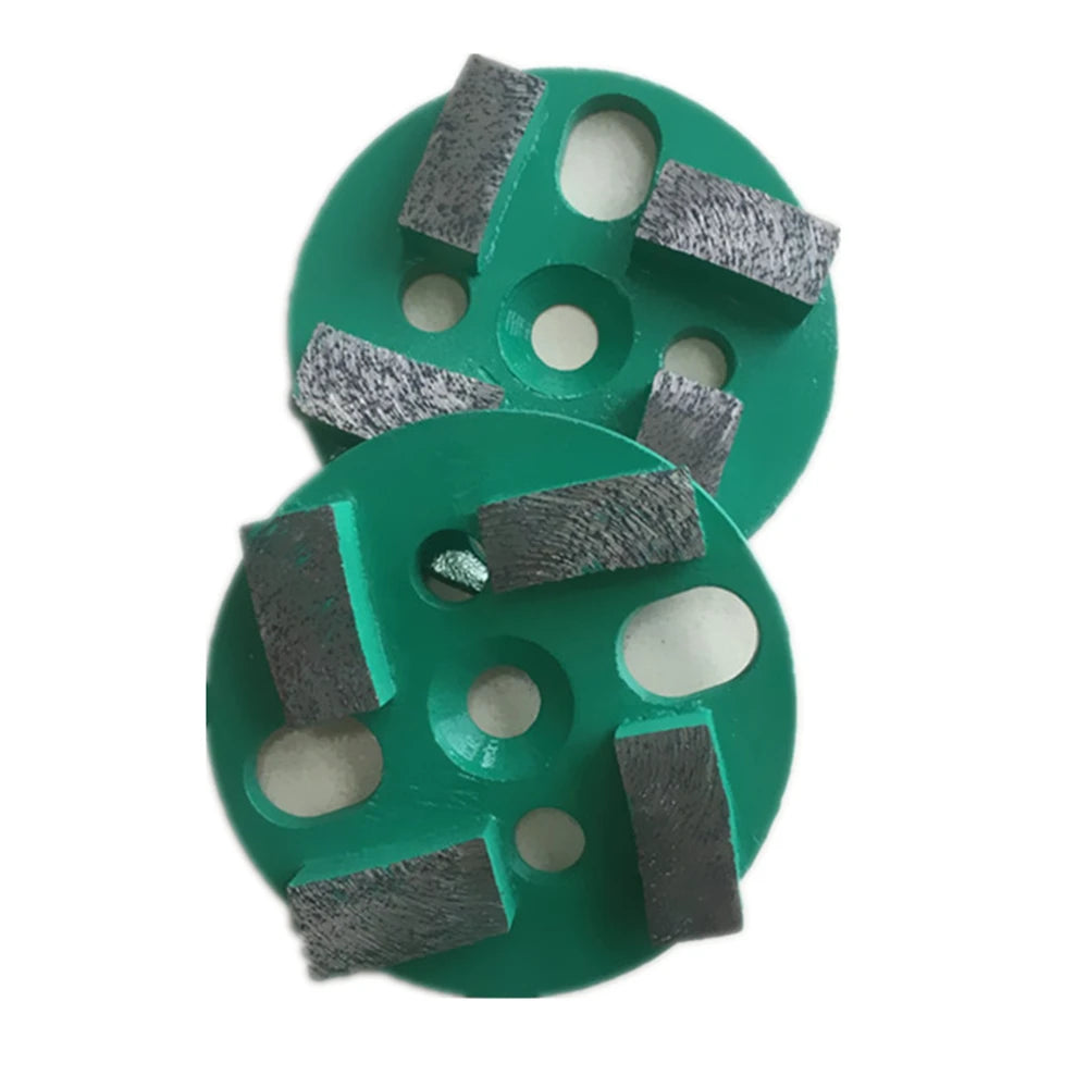 12PCS Extreme Hard Bond Concrete Floor Grinding Disk4 Inch Rough Cup Wheel with 4 Metal Bonded Abrasiv for Heavy-Duty Grindinge