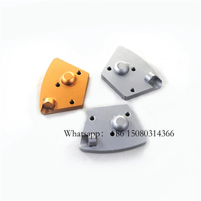 ASL Blastrac Diamond PCD Concrete Pads One Full Round Grinding Segment Floor Plates For Removing Paints Glue Epoxy 12PCS