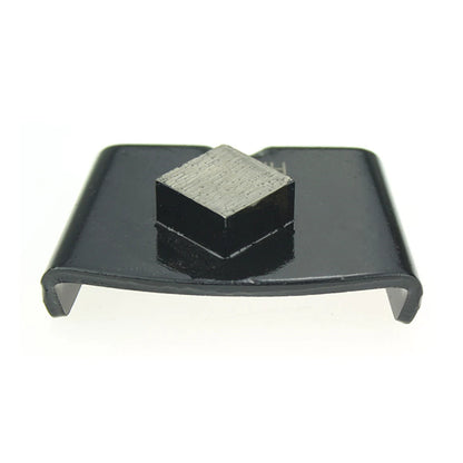 HTC EZ Type Diamond Concrete Floor Pads with Single Square Grinding Segment for Efficient Grinding - 12PCS