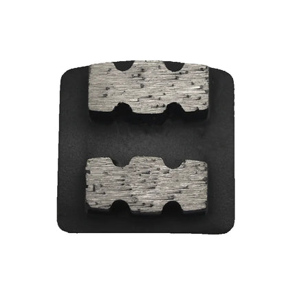 Husqvarna  Diamond Grinding Shoes  of  Redi Lock Diamond Pads for Terrazzo Floor with Soft, Medium, and Hard Bond Concrete Grinding Tools  9PCS