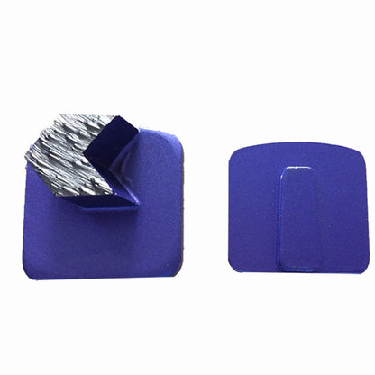 Husqvarna/Scanmaskin Diamond Grinding Shoes Set of Redi Lock Diamond Grinding Shoes with Single Arrow Segments for Hard Concrete Plates  9PCS