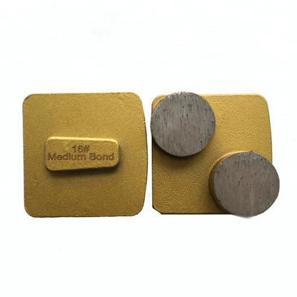 Husqvarna/Scanmaskin  Diamond Grinding Shoes  Redi Lock  Diamond Grinding Shoes for   Machine:  Polishing Pads for Concrete and Terrazzo Floor 9 PCS