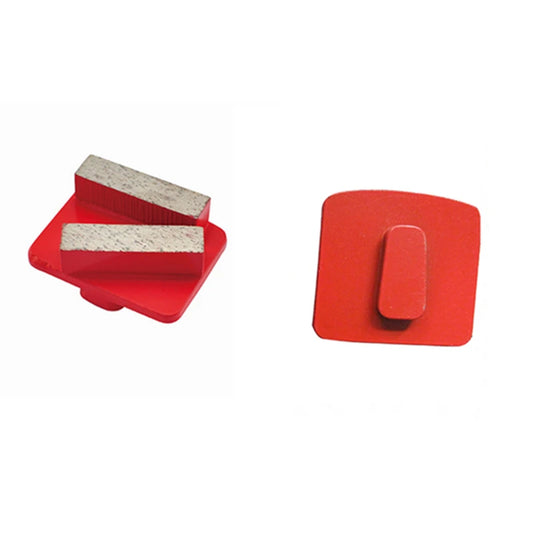 Husqvarna Diamond Grinding Shoes Husqvarna Redi Lock Diamond Grinding Shoes Quick Change Concrete Disc Floor Polishing Pads For  Grinder 12PCS