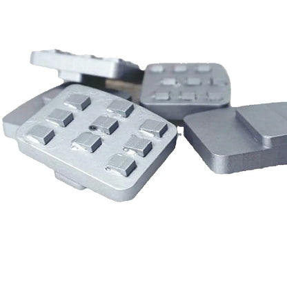 Husqvarna  /Scanmaskin PCD Grinding Shoes PCD Grinding Brick Redi Lock System  Nine Half Reverse Floor Disc For Coating Glue Removing 12PCS