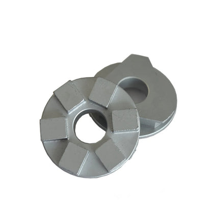 9PCS Triangle Lock Concrete Grinding Puck With Six Segments 4 Inch D100mm Diamond Plate For Stone And