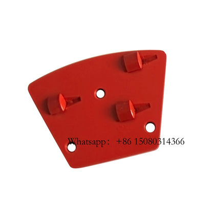 PCD Grinding Plate ASL Concrete Brick Three Quarter Scraper For Floor Preparation Coating Removal 12PCS