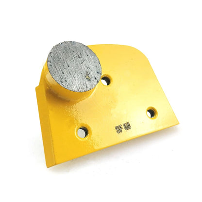 Lavina Quick Lock Grinding Plates Trapezoid Diamond Shoes polishing discs for efficient surface polishing 9PCS