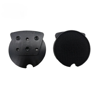 9pc Trapezoid Hook and Loop Sticky Cloth Pads Holder Adapter for SASE XPS Grinding Machines