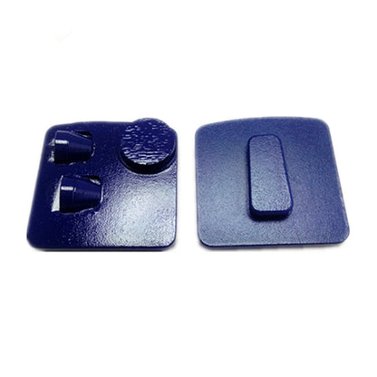 Husqvarna Diamond Grinding Shoes Husqvarna Epoxy Glue Concrete Coating Removing PCD Grinding Shoes With Two Half Dovetail Round Segment Tools 9PCS