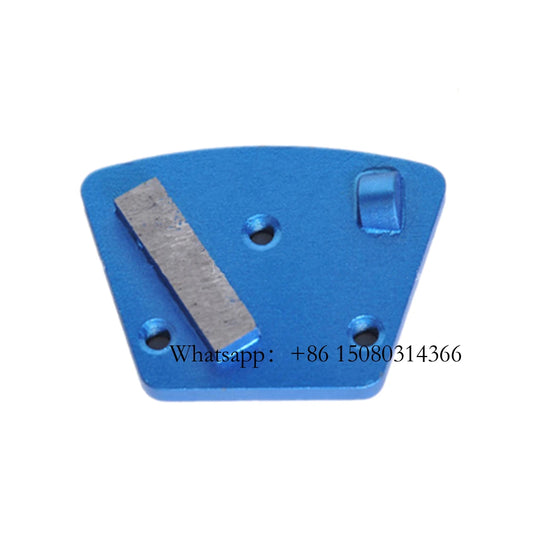Blastrac Diamond Concrete Grinding Plates Single Half PCD Scraper Segment For Thick Coating Remove ASL Floor Grinder 9PCS