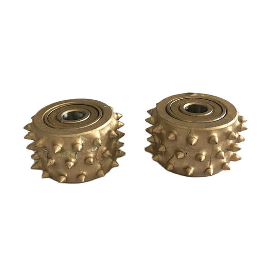 Diamond Tools Bush Hammer Wheel For Granite Marble Litchi Surface And For Exterior Tiles And Floor Stone 2 PCS